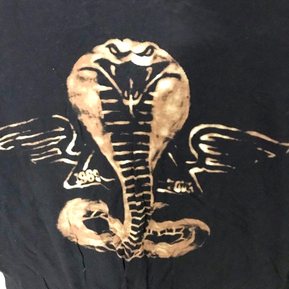 Gap Graphic Snake Black Shirt - Picture 1 of 4
